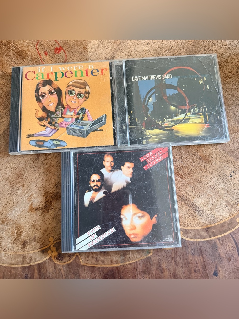 3 CD Lot Dave Matthews Band Miami Sound Machine If I Were a Carpenter